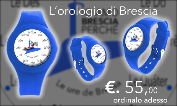 Orologio di Io Amo Brescia Perché...